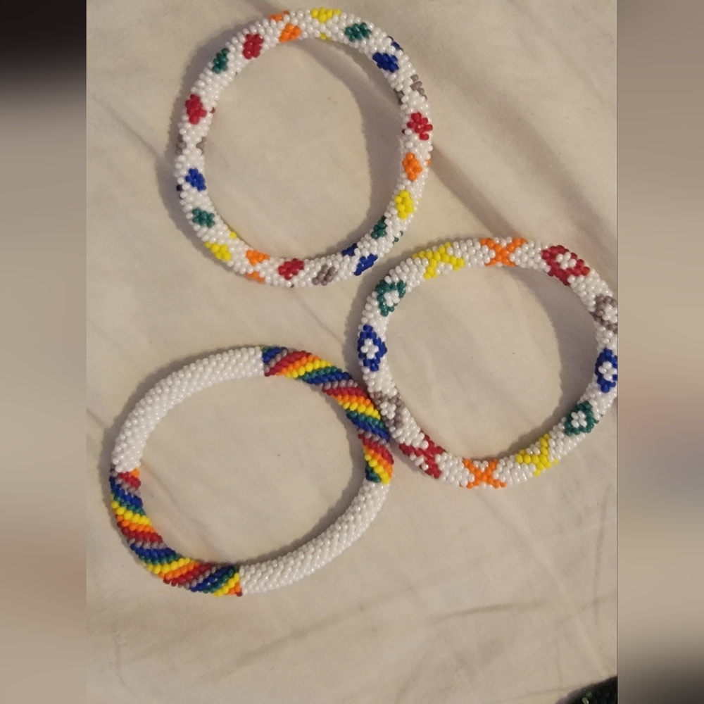 Aide through trade bracelets x3